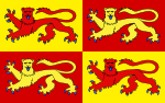 The Flag of the Princely House of Aberffraw, first associated with Llywelyn the Great