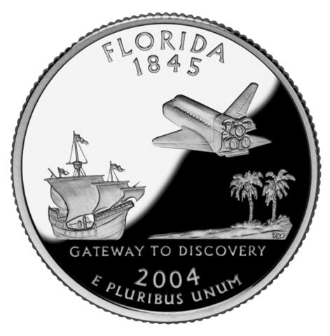 Image:Florida quarter, reverse side, 2004.jpg