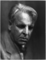 William Butler Yeats, 1933. Unknown photographer. U.S. Library of Congress.