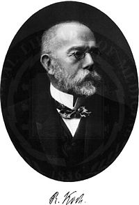 Dr. Robert Koch discovered the tuberculosis bacilli.