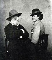 Whitman and Peter Doyle, one of the men with whom Whitman was believed to have had an intimate relationship