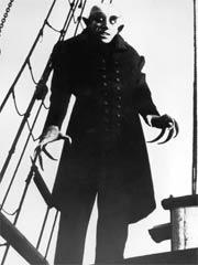 Count Orlock, a well-known example of vampire fiction, from the 1922 film Nosferatu
