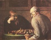 Honoré Daumier, The Chess Players