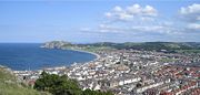 Llandudno Bay and the Little Orme viewed from the Great Orme