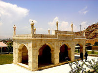 Mosque at Babur Gardens