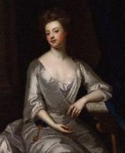 The Duchess of Marlborough wearing the symbol of her office and authority: the gold key. Sir Godfrey Kneller, 1702