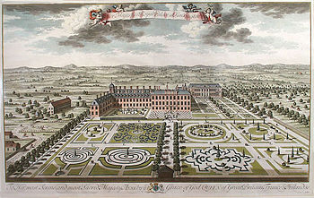 Kensington Palace, where Sarah and Anne met for the last time, as it looked at the time of Queen Anne
