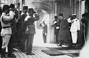 Departure of Mehmed VI, last Sultan of the Ottoman Empire, 1922