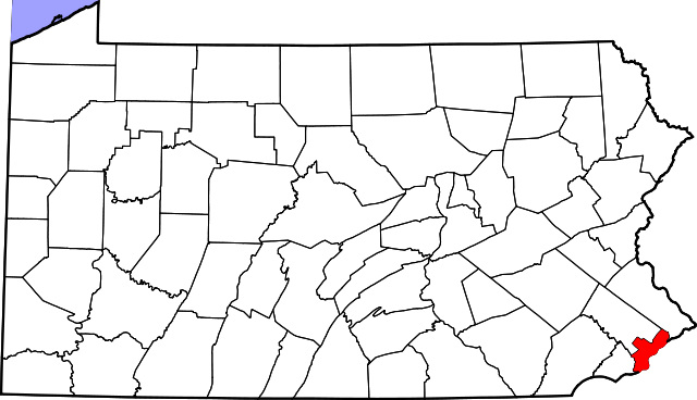 Image:Map of Pennsylvania highlighting Philadelphia County.svg