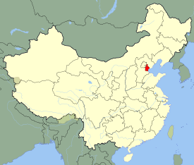 Location within China