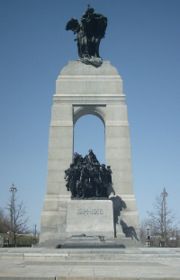 The National War Memorial, in Confederation Square.