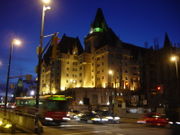 The Château Laurier in downtown Ottawa.