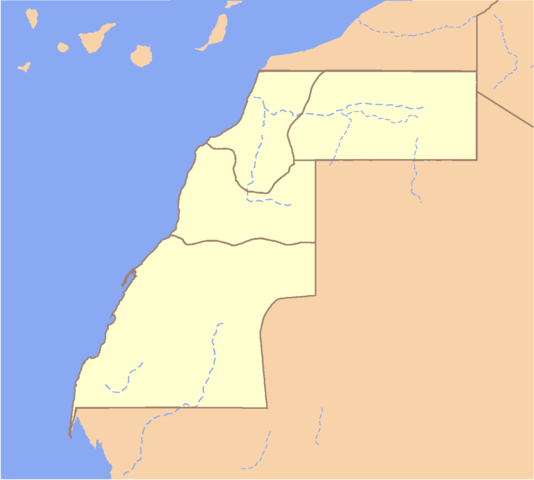 Image:Western Sahara Locator.png
