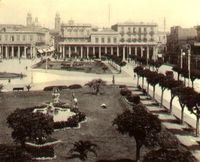 Independence Plaza, c. 1900
