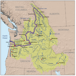 Columbia River watershed
