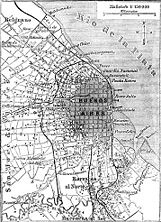1888 German map of Buenos Aires.