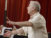 Symphony conductor Daniel Barenboim.