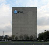 An AT&T Central Office in Houston, Texas.