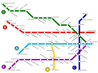 Current Underground System map