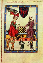 Noble chess players, Germany, c. 1320