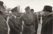 Hitler, Mannerheim and Ryti in Finland in 1942