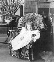 Josephine in the loggia, Naulakha, ca. 1895