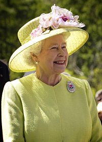 Queen Elizabeth II, the current monarch of the United Kingdom