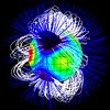 Magnetic field of the massive star tau Scorpii