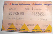 London Underground One-Day Travelcard