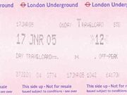 An updated London Underground One-Day Travelcard 2005
