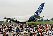 At the 2005 Paris Air Show