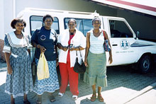SOS volunteers tackling HIV/AIDS, Mthatha, South Africa