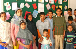 children at the SOS Emergency Centre in Rawalpindi