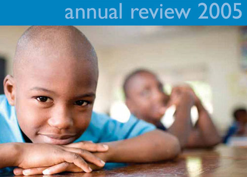 SOS Children annual accounts review 2005