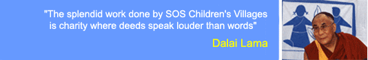SOS Children Sponsorship Banner
