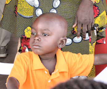 A boy at SOS Children's Village Kankan, Guinea