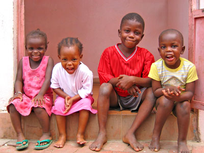 Children in the Gambia