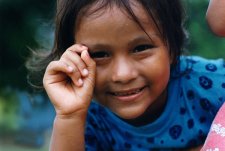 Ecuador Sponsored Child smiles