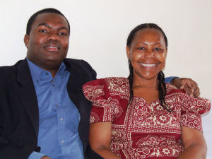 Former SOS child now Village Director at Nairobi with his own SOS mother