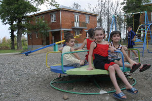 Children from Kutaisi Georgia in happier times