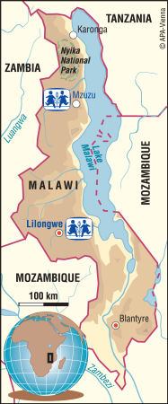 SOS Children Sponsorship Locations in Malawi