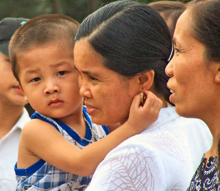 mother and child, SOS Children's Village Vietnam