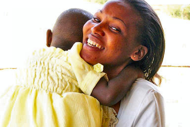 mother and child, Rwanda