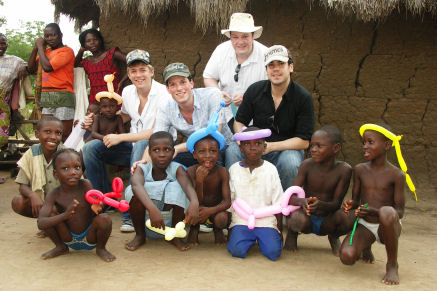 G4 supporting our work in Ghana, March 2006