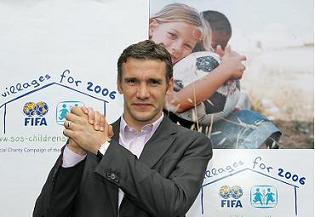 FIFA/SOS Ambassador Andriy Shevchenko