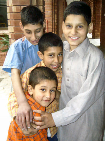 SOS children in Pakistan
