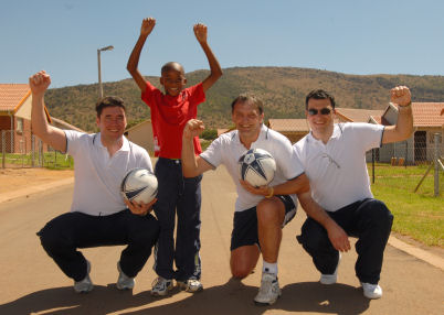Tottenham Hotspur's visit to SOS Children's Village Rustenburg, South Africa