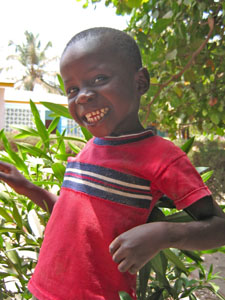 Boy from SOS Children's Village Bakoteh, The Gambia