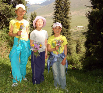 sponsor a child in Kyrgyzstan