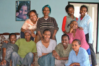 Young women at the SOS Youth Home, Addis Ababa, Ethiopia